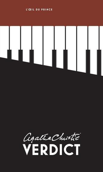 Couverture du livre « Verdict » de Agatha Christie aux éditions L'oeil Du Prince