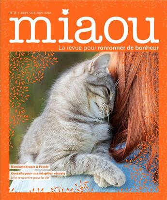 Couverture du livre « Miaou n 3 - la ronrontherapie » de  aux éditions Prisma Passion