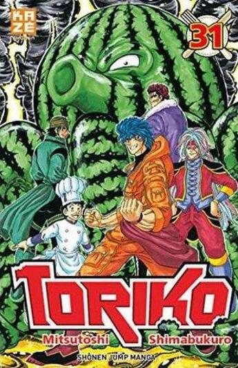 Couverture du livre « Toriko Tome 31 » de Mitsutoshi Shimabukuro aux éditions Crunchyroll