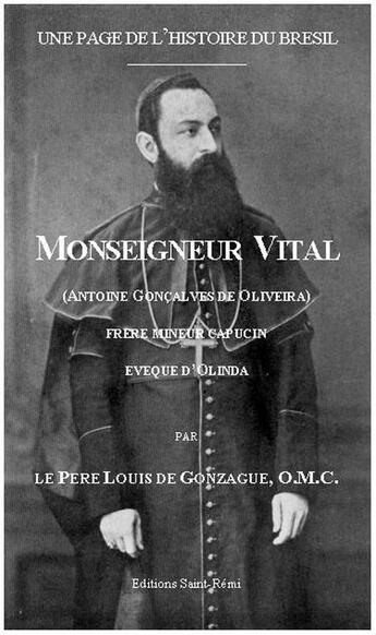 Couverture du livre « Monseigneur Mital » de Louis De Gonzague aux éditions Saint-remi