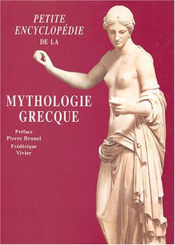 Couverture du livre « Petite encyclopedie de la mythologie grecque » de Joel Schmidt aux éditions Moliere