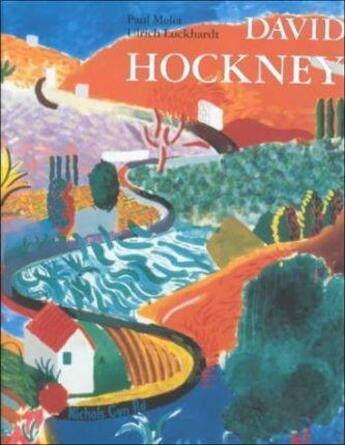 Couverture du livre « David Hockney paintings » de Ulrich Luckhardt et Paul Melia aux éditions Prestel