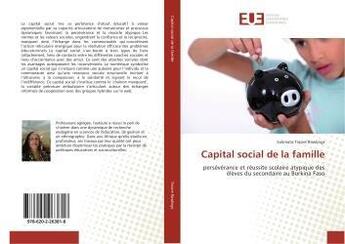 Couverture du livre « Capital social de la famille » de Traore Rawlings S. aux éditions Editions Universitaires Europeennes