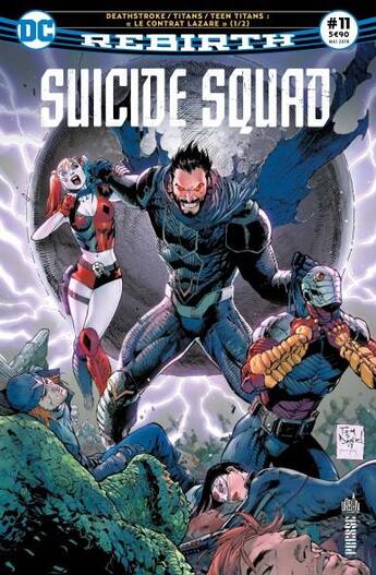 Couverture du livre « Suicide Squad rebirth n.11 ; « Lazarus contract » t.1 » de  aux éditions Urban Comics Press