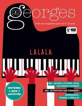 Couverture du livre « Magazine georges n 45 - piano » de Kuno/Constancien aux éditions Maison Georges