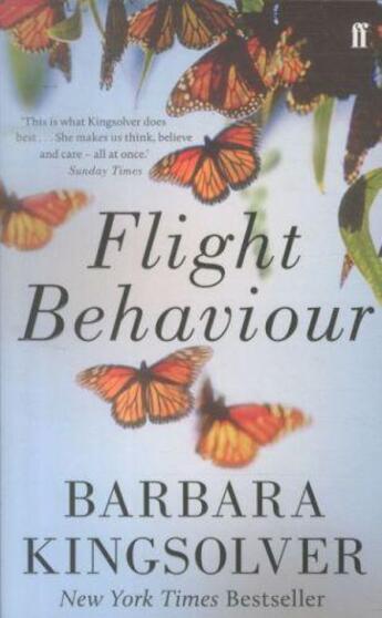 Couverture du livre « FLIGHT BEHAVIOUR » de Kingsolver Barbara ( aux éditions Faber Et Faber