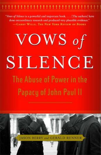 Couverture du livre « Vows of Silence » de Renner Gerald aux éditions Free Press