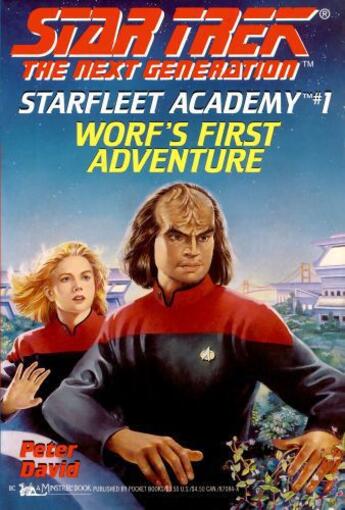 Couverture du livre « Worf's First Adventure » de David Peter aux éditions Aladdin