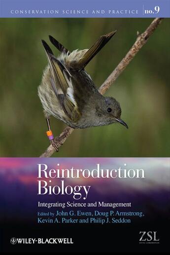 Couverture du livre « Reintroduction Biology » de John G. Ewen et Doug P. Armstrong et Kevin A. Parker et Philip J. Seddon aux éditions Wiley-blackwell