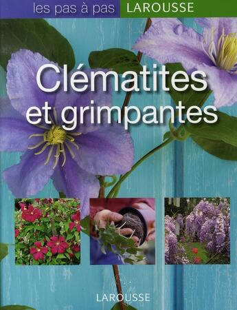 Couverture du livre « Clématites et grimpantes » de Leraut-P aux éditions Larousse