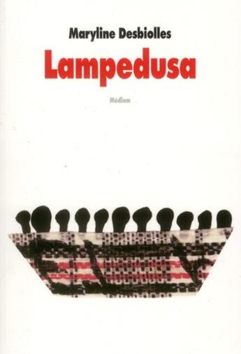 Couverture du livre « Lampedusa » de Maryline Desbiolles aux éditions Ecole Des Loisirs