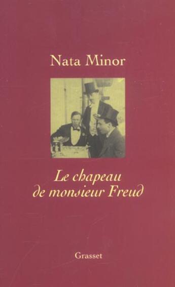 Couverture du livre « Le chapeau de Monsieur Freud » de Nata Minor aux éditions Grasset