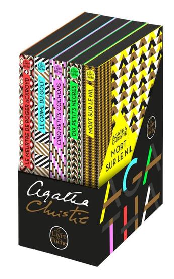 Couverture du livre « Coffret Hercule Poirot » de Agatha Christie aux éditions Le Livre De Poche