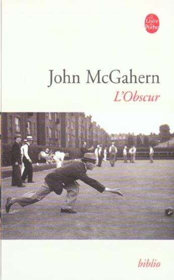 Couverture du livre « L'obscur » de Mc Gahern-J aux éditions Le Livre De Poche