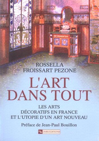 Couverture du livre « L'art dans tout » de Froissart-Pezone R. aux éditions Cnrs