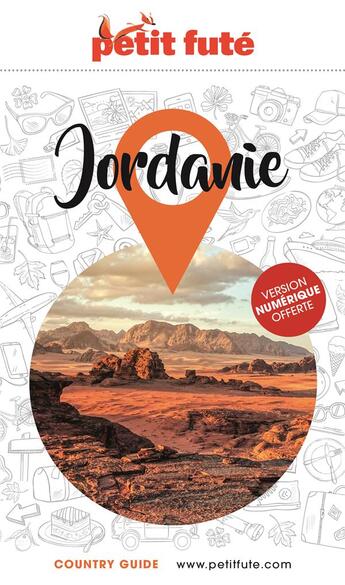 Couverture du livre « GUIDE PETIT FUTE ; COUNTRY GUIDE : Jordanie (édition 2022/2023) » de Collectif Petit Fute aux éditions Le Petit Fute