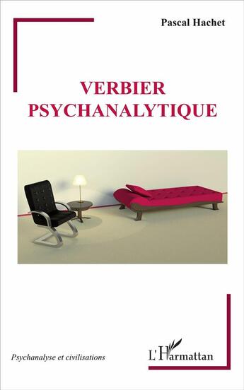 Couverture du livre « Verbier psychanalytique » de Pascal Hachet aux éditions L'harmattan