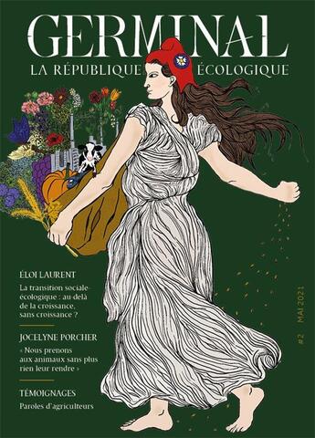 Couverture du livre « La république écologique » de  aux éditions Bord De L'eau