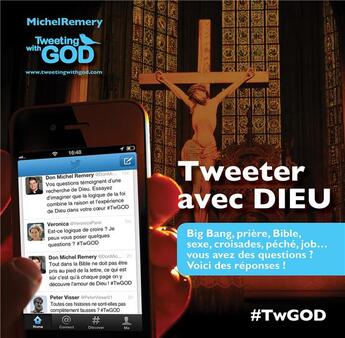 Couverture du livre « Tweeter avec Dieu » de Michel Remery aux éditions Le Seneve