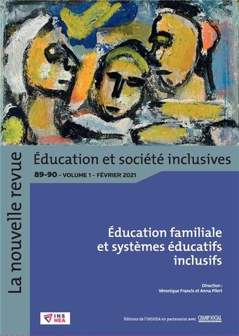 Couverture du livre « Revue nr-esi n 89-90. education familiale et systemes educatifs inclusifs - vol.1 » de  aux éditions Champ Social