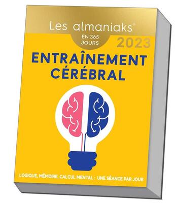 Couverture du livre « Entraînement cérébral (édition 2023) » de  aux éditions Editions 365