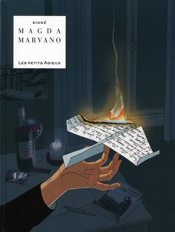 Couverture du livre « Les petits adieux » de Magda Marvano aux éditions Lombard