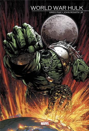 Couverture du livre « World war Hulk » de Greg Park et John Romita Jr aux éditions Panini