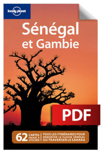 Couverture du livre « Sénégal et Gambie (4e édition) » de Kane K. Lobeck aux éditions Lonely Planet France