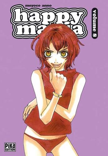 Couverture du livre « Happy mania Tome 8 » de Moyoco Anno aux éditions Pika