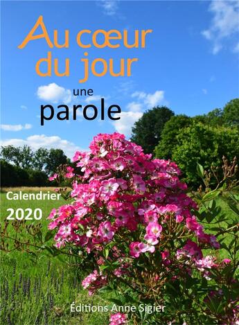 Couverture du livre « Au coeur du jour une parole (édition 2020) » de  aux éditions Mediaspaul