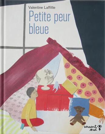 Couverture du livre « Petite peur bleue » de Valentine Laffitte aux éditions Versant Sud