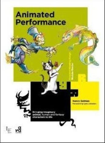 Couverture du livre « Animated performance » de Nancy Beiman aux éditions Ava