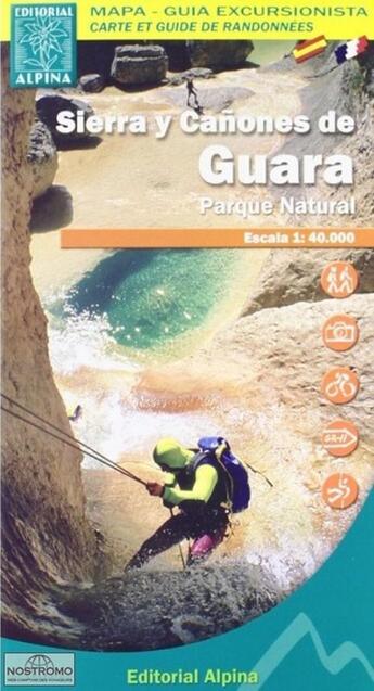 Couverture du livre « Sierra y cañones de Guara » de  aux éditions Alpina