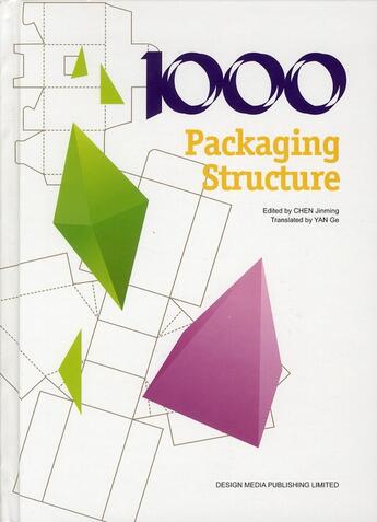 Couverture du livre « 1000 packaging structure » de Chen Jinming aux éditions Design Media