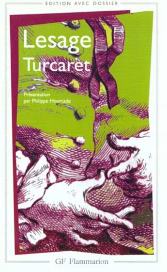 Couverture du livre « Turcaret » de Alain-Rene Lesage aux éditions Flammarion