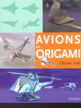 Couverture du livre « Avions En Origami » de Olivier Viet aux éditions Fleurus