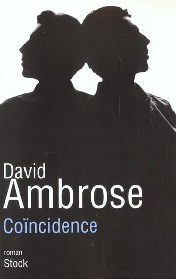 Couverture du livre « Coincidence » de David Ambrose aux éditions Stock