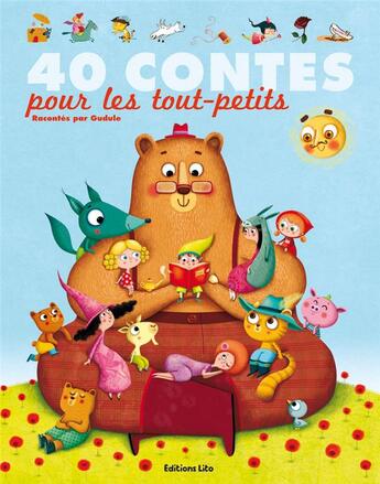 Couverture du livre « 40 contes pour les tout-petits » de  aux éditions Lito