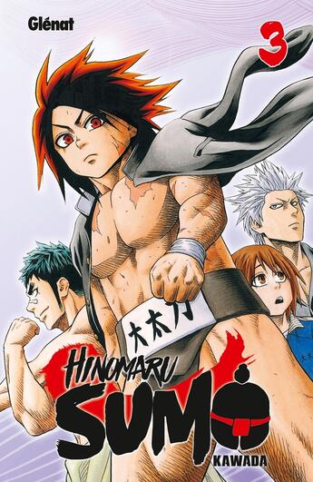 Couverture du livre « Hinomaru sumo Tome 3 » de Kawada aux éditions Glenat