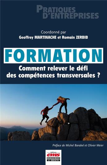 Couverture du livre « Formation : Comment relever le défi des compétences transversales ? » de Romain Zerbib et Collectif et Geoffrey Martinache aux éditions Ems