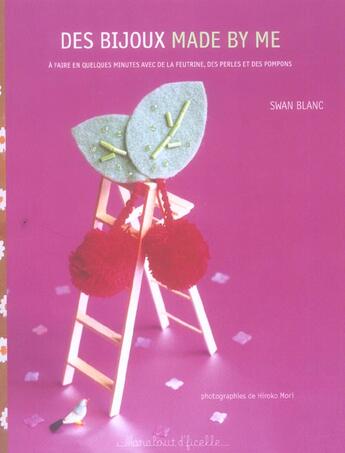 Couverture du livre « Des Bijoux Made By Me » de Swan Blanc aux éditions Marabout