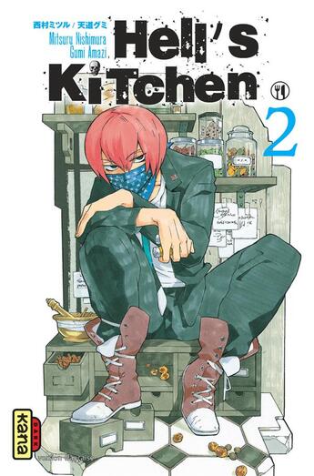 Couverture du livre « Hell's kitchen Tome 2 » de Gumi Amazi et Mitsuru Nishimura aux éditions Kana