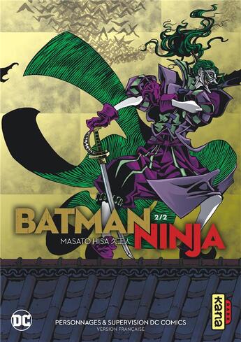 Couverture du livre « Batman ninja Tome 2 » de Masato Hisa aux éditions Kana