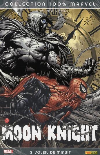 Couverture du livre « Moon Knight t.2 : soleil de minuit » de Charlie Huston et Mico Suayan et David Finch aux éditions Panini