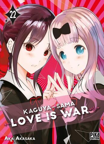 Couverture du livre « Kaguya-sama : love is war Tome 22 » de Aka Akasaka aux éditions Pika