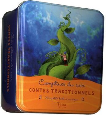 Couverture du livre « Contes traditionnels comptines du soir » de Gauthier J-P. aux éditions Tana