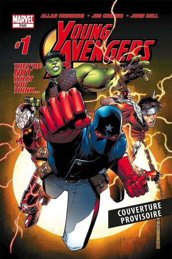 Couverture du livre « Young Avengers » de Allan Heinberg et Jim Cheung aux éditions Panini