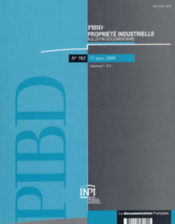 Couverture du livre « PIBD T.782 » de Pibd aux éditions Documentation Francaise