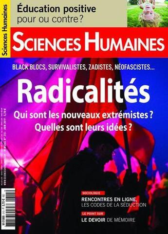 Couverture du livre « Sciences humaines n 315 cartographie des nouvelles radicalites - mai 2019 » de  aux éditions Sciences Humaines