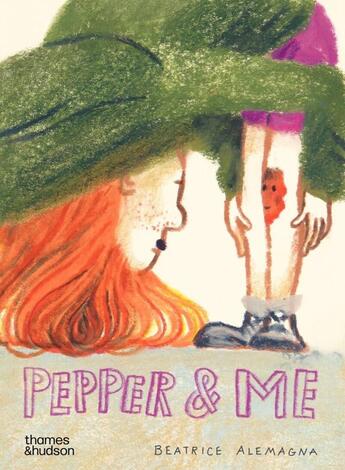 Couverture du livre « Pepper & me » de Beatrice Alemagna aux éditions Thames & Hudson